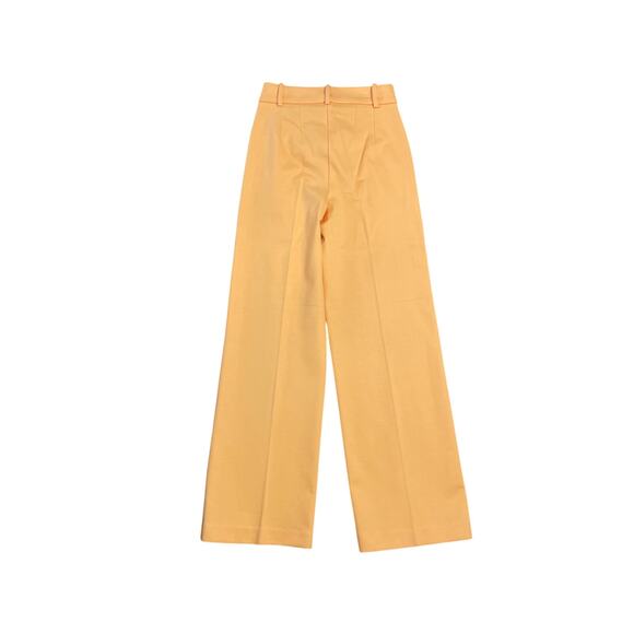 NWT Tommy Hilfiger Pastel Orange High Rise Suit Dress Slack Wide Leg Pants SZ 2 - Picture 2 of 6